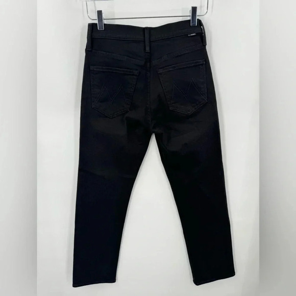 NEW MOTHER | The Tomcat Ankle Lasting Impression Black Straight Jeans 25 B644 - Picture 6 of 9